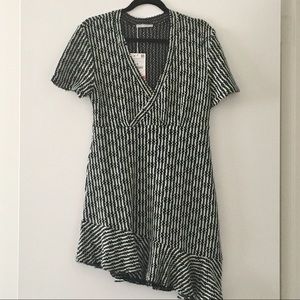 NWT Zara Woven Asymmetrical Dress